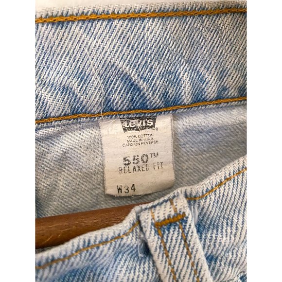 Orange tab 550 Levi's Denim Shorts - Picture 5 of 6